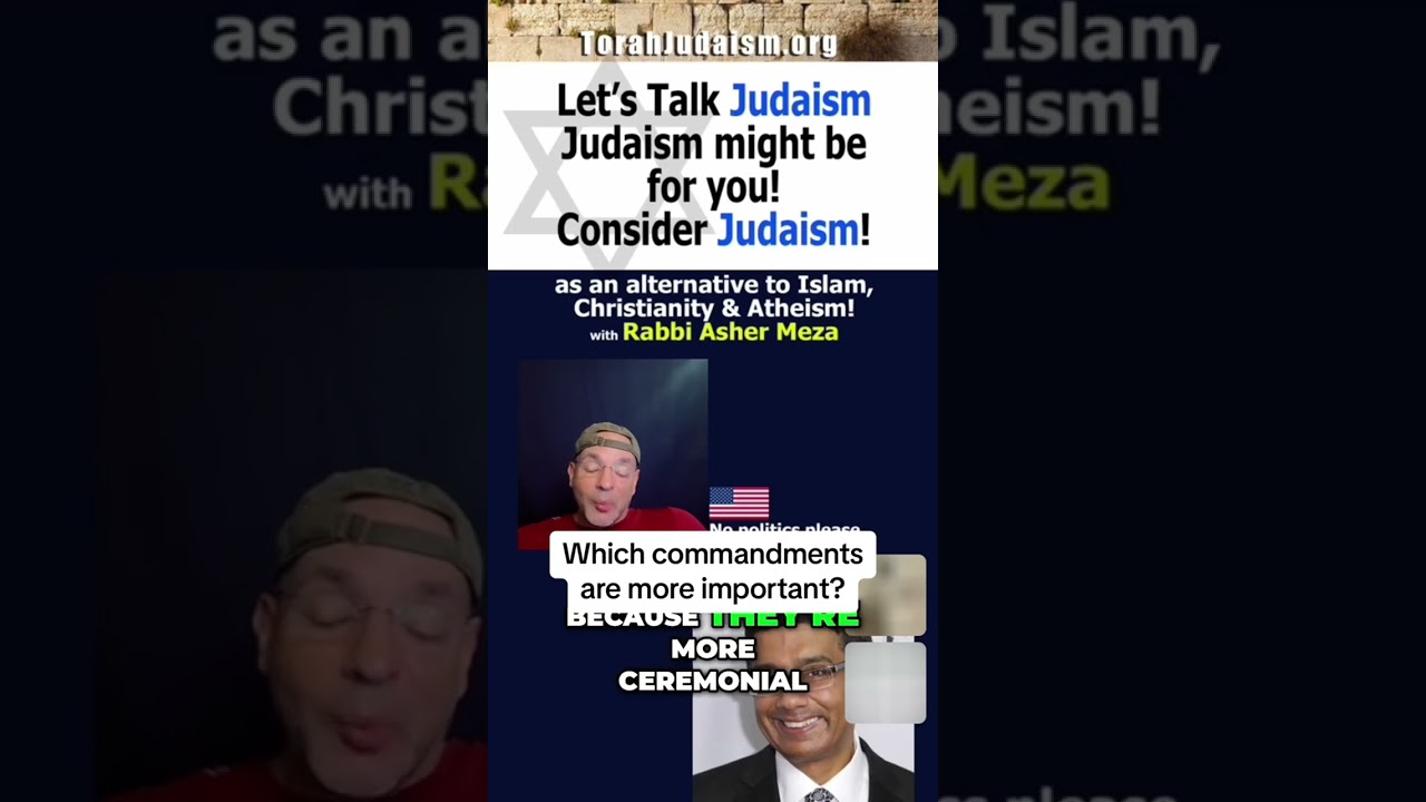 Which commandments are more important? #conversion #rambam #shabbat #kiruv #gentiles #ashermeza
