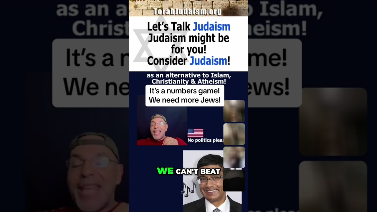 It’s a numbers game! We need more Jews! #conversion #rambam #shabbat #kiruv #gentiles #outreach