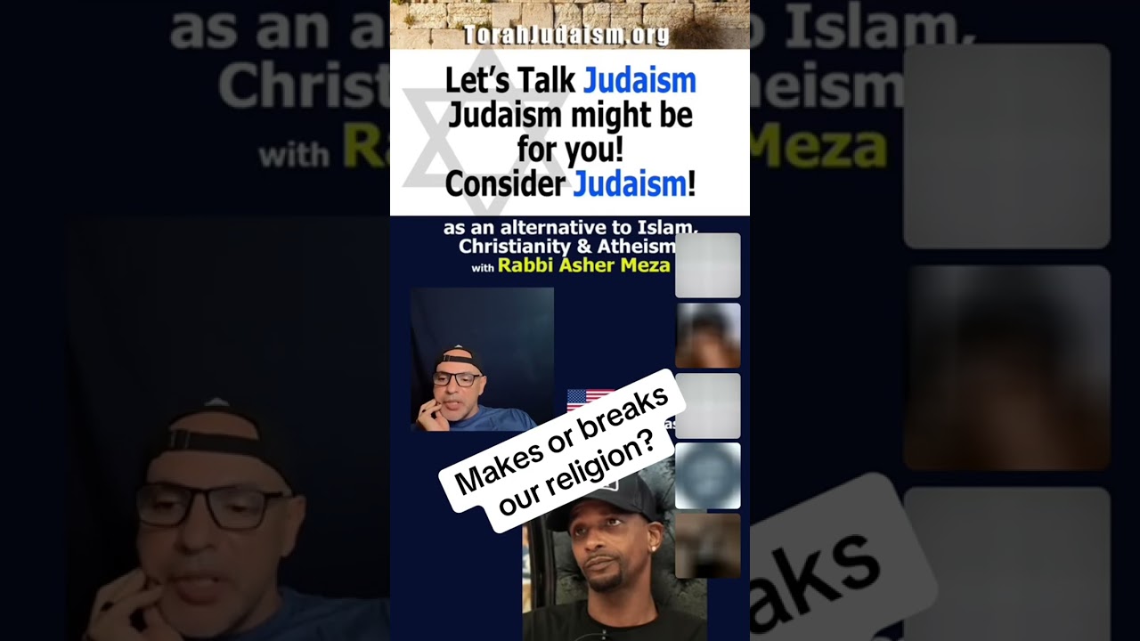 Makes or breaks our religion? #ashermeza #israel #rambam #jewish #jerusalem #yeshua #messianic