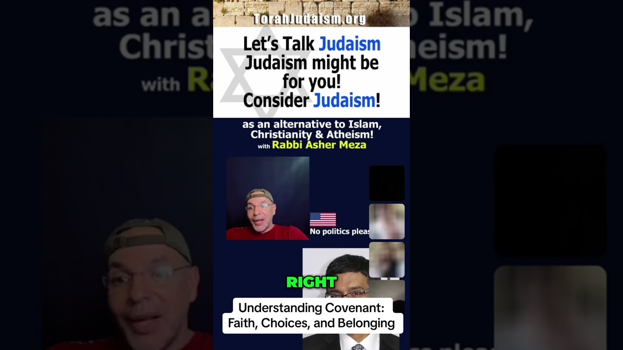 Understanding Covenant: Faith, Choices, and Belonging #conversion #rambam #shabbat #kiruv #gentiles