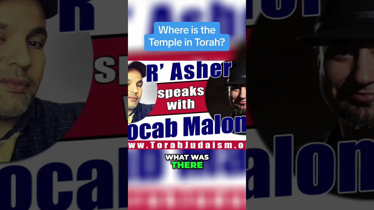 Where is the temple in the Torah? #jewish #gaza #kaballah #judaism #bible #vocabmalone #bible