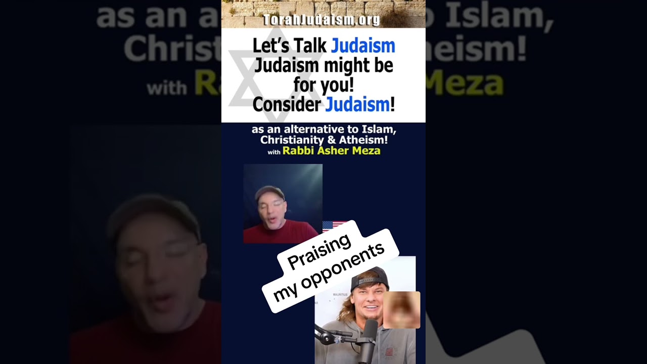 Praising my religious opponents #torah #rambam #gentiles #ashermeza #jewish #converts #dennisprager