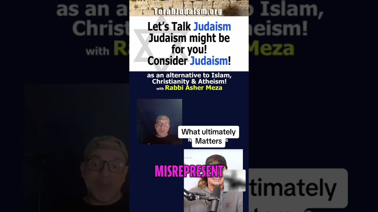 What ultimately matters #judaism #Ashermeza #islam #israel #yeshua #ethics #chabad #messianics