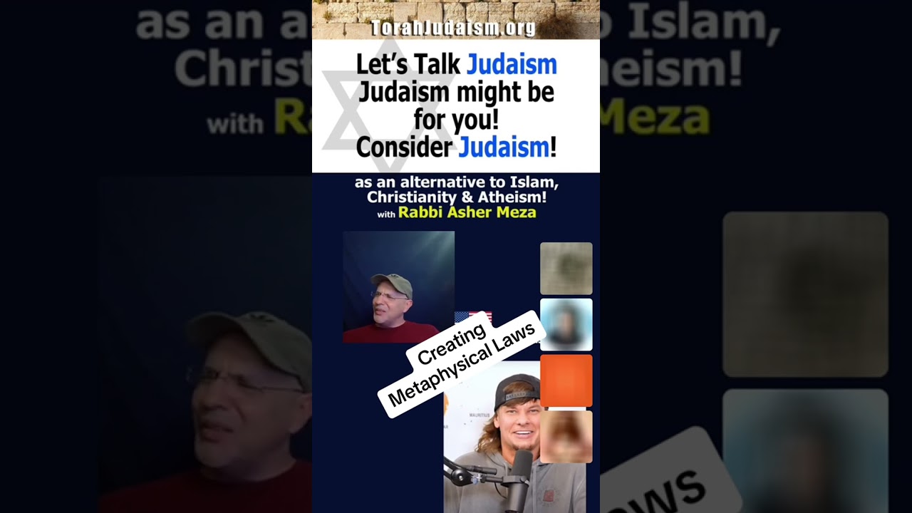 Creating metaphysical laws In Judaism #torah #rambam #israel #mishnehtorah #chabad #kaballah