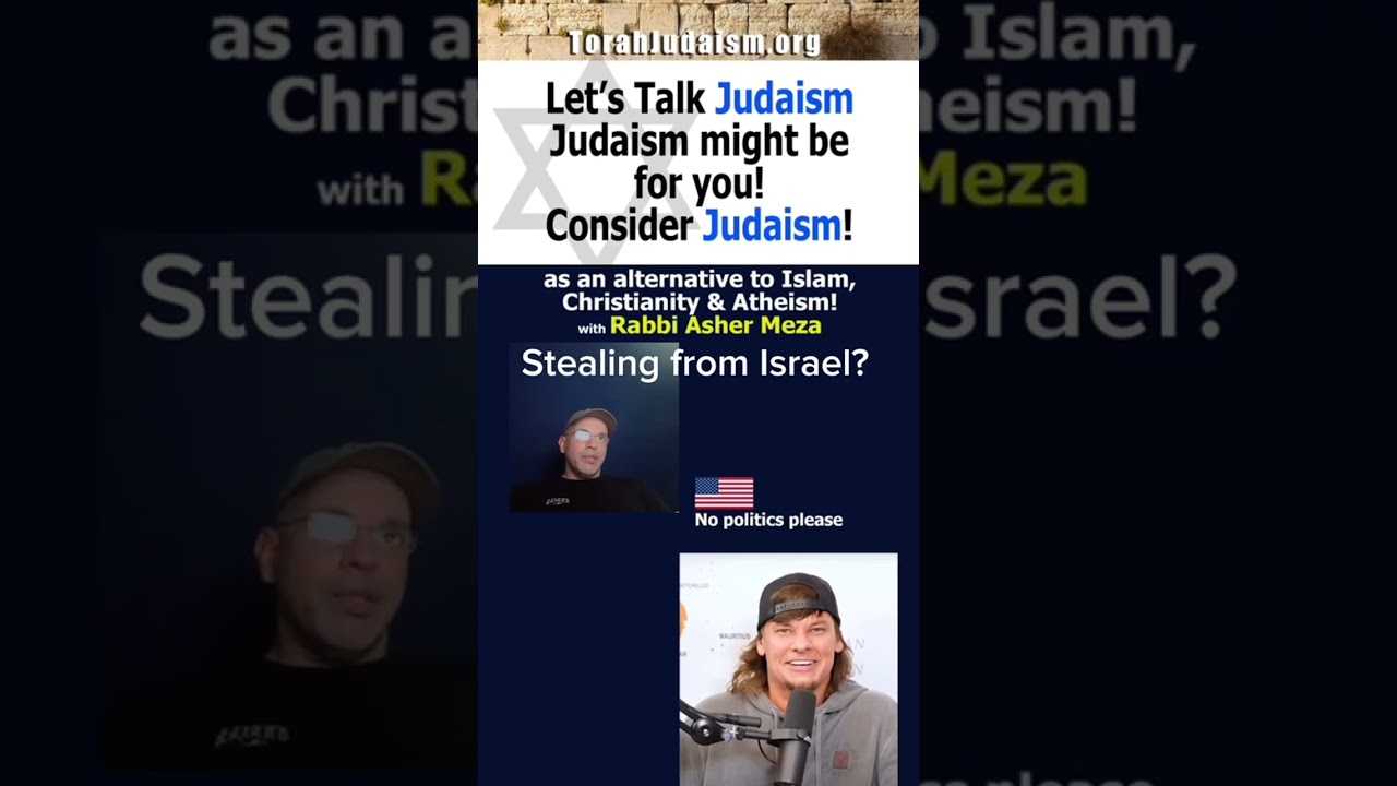 Stealing from Israel? #judaism #Ashermeza #israel #islam #yeshua #rambam #jewish #gaza #torah #moses