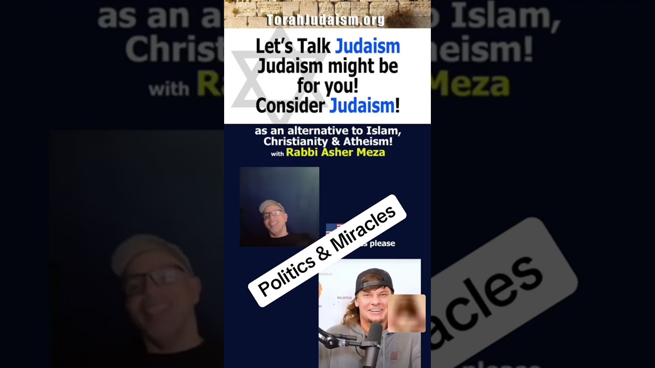 Politics & Miracles #Ashermeza #Israel #chabad #jewish #judaism #idolatry #rabbinic #trump