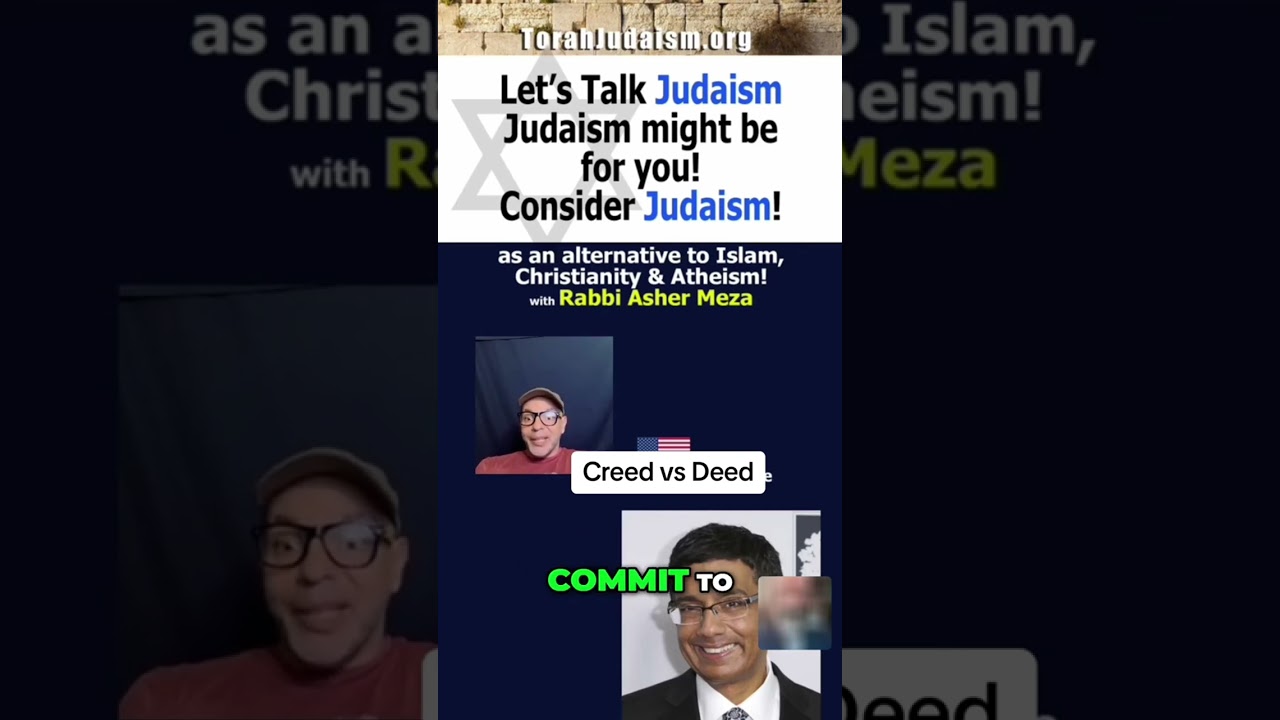 Creed vs Deed in Judaism #torah #rambam #mishnehtorah #messianic #ashermeza #tanach #judaism #kosher