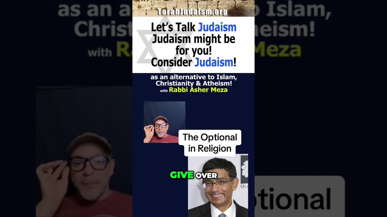 The Optional in Religion #torah #rambam #mishnehtorah #messianic #ashermeza #tanach #judaism #kosher