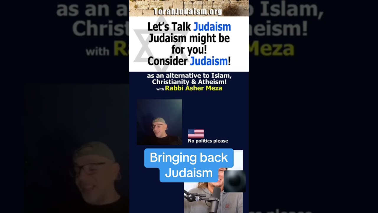 Bringing back Judaism #Ashermeza #Israel #jewish #judaism #bible #conversions #gaza #yeshua #islam
