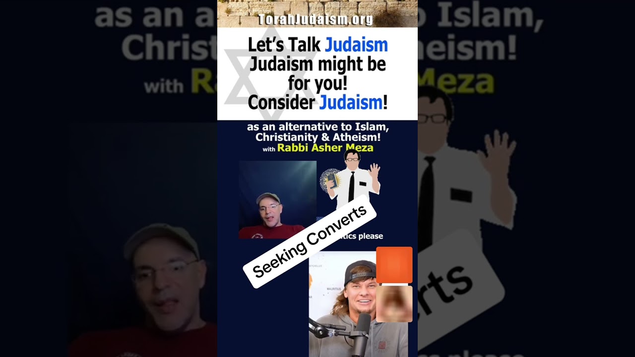 Seeking Converts in Judaism #torah #rambam #gentiles #jewish #converts #dennisprager #judaism