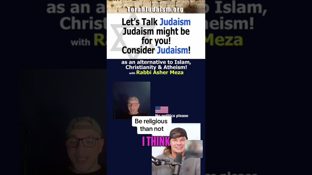 Better Religious than not #judaism #Ashermeza #islam #israel #yeshua #ethics #morality