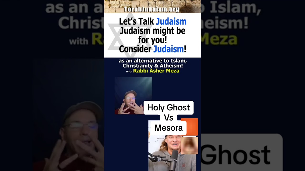 Holy Spirit vs Jewish Tradition #torah #rambam #gentiles #jewish #converts #dennisprager #israel