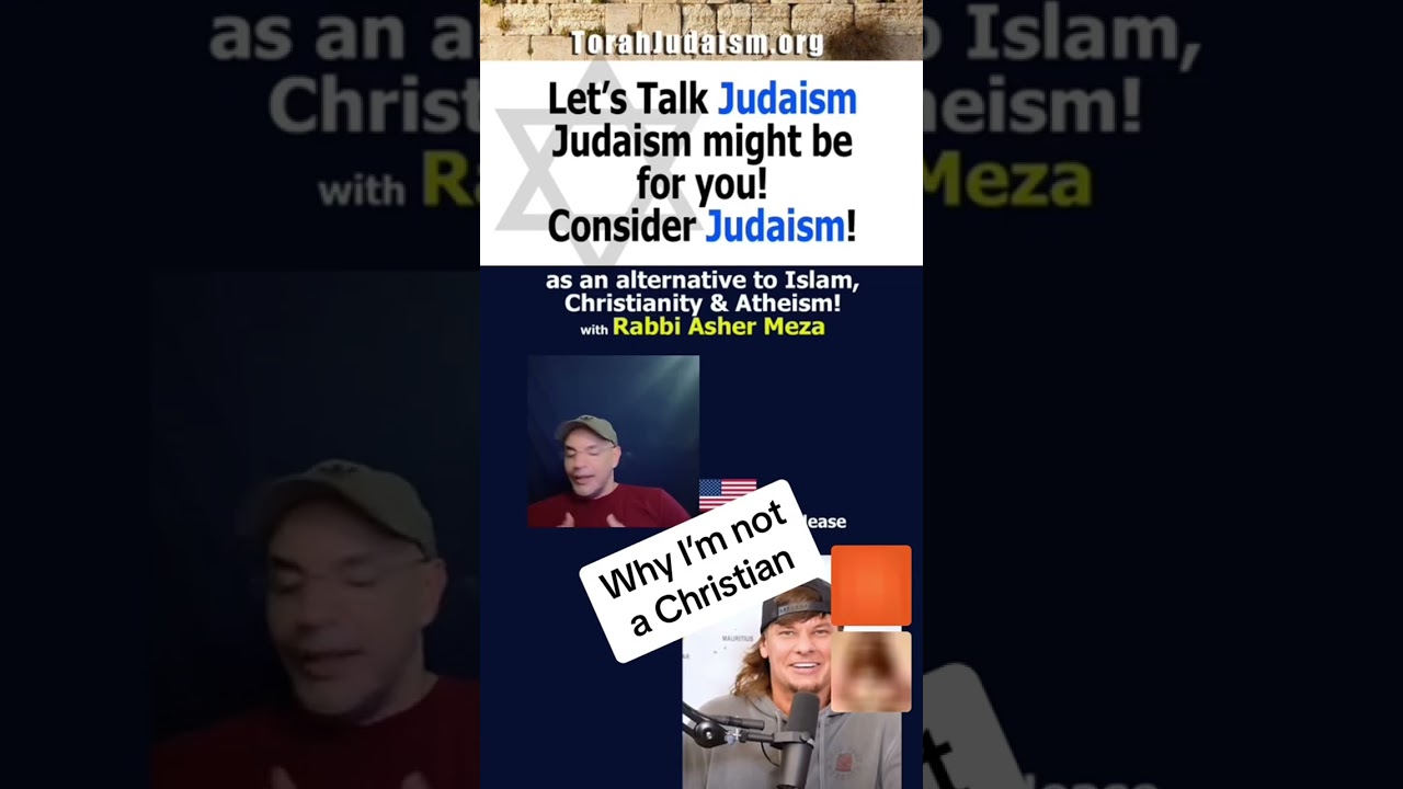 Why I’m not a Christian #torah #rambam #messianic #yeshua #converts #chabad #rambam