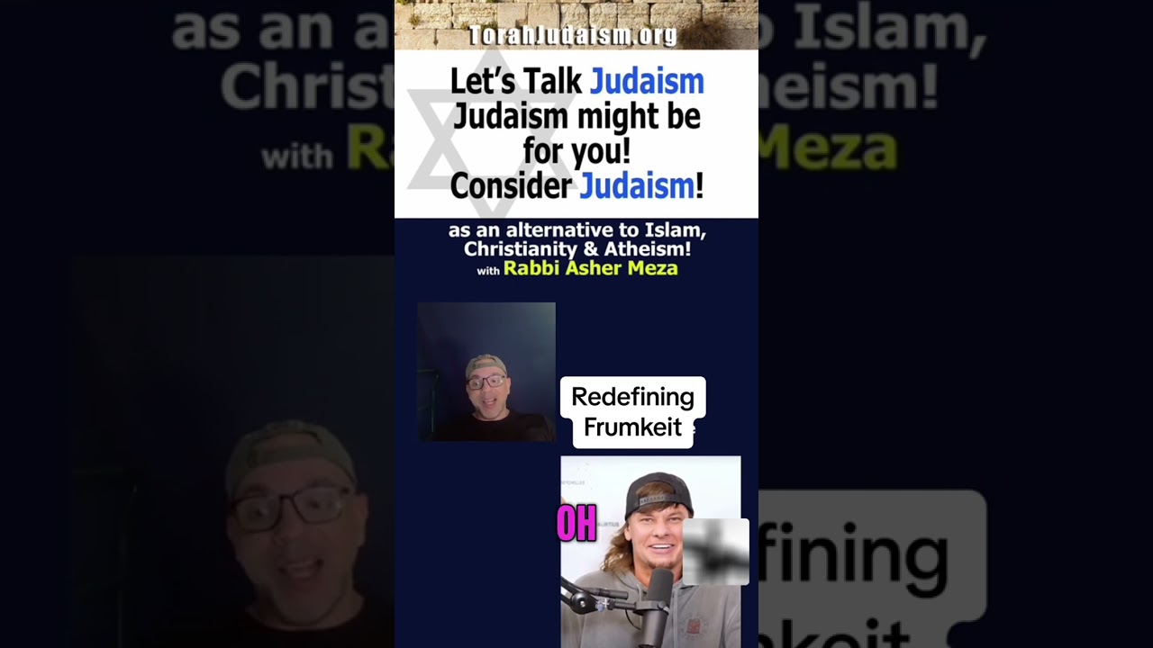 Redefining being religious #judaism #Ashermeza #islam #israel #yeshua #ethics #chabad #jewish
