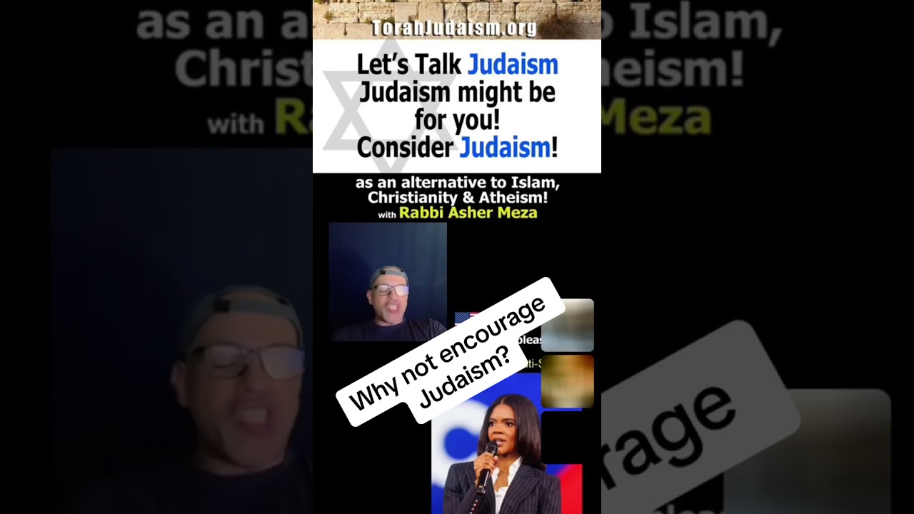 Why not encourage Judaism! #jewish #gaza #kaballah #judaism #bible #islam #Ashermeza #judio