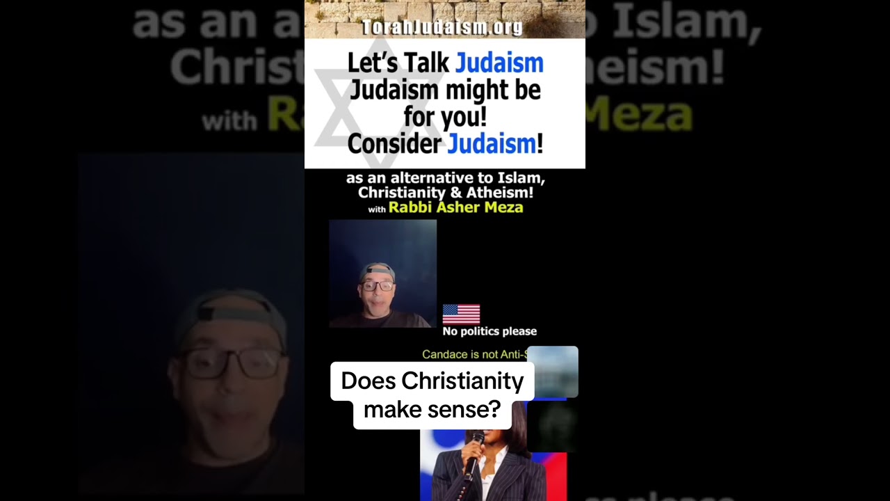 Does Christianity make sense? #Ashermeza #Israel #jewish #chabad #talmud #zionism #muslim #gaza
