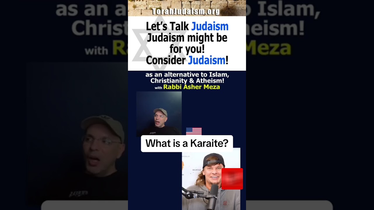 What is Karaite Judaism? #judaism #Ashermeza #israel #islam #yeshua #messianic #gaza #mohammed