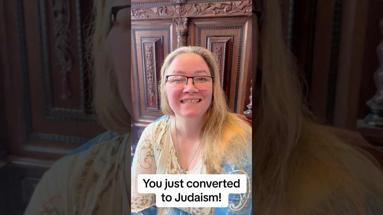 You just converted to Judaism? #Ashermeza #torah #judaism #jews #israel #proselyte #revert