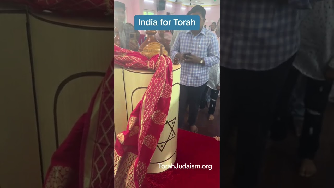 India for Torah! #Ashermeza #torah #judaism #israel #jaihind #conversion #jews #palestine #bible