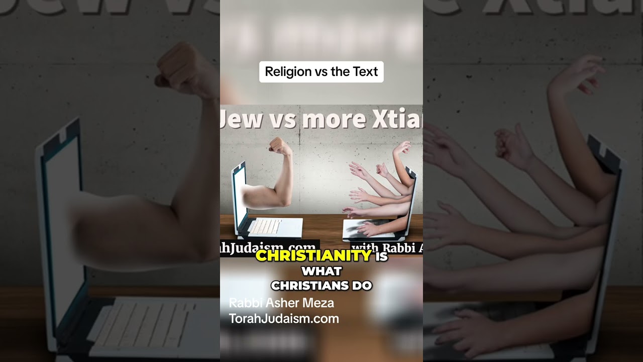Religion vs Bible #Ashermeza #torah #halacha #debate #prophecy #israel #crusades #chabad #judaism