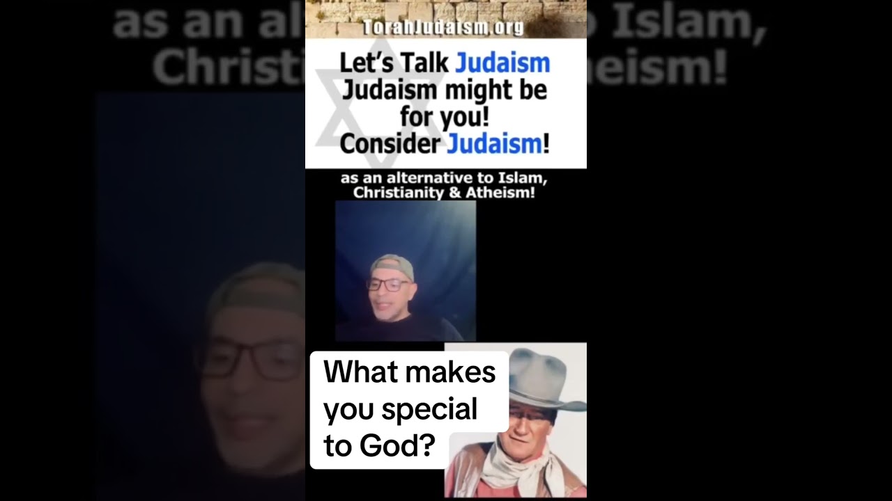 What makes you special to God? #Judaism #Torah #Israel #Gentile #converts #mikveh #palestine #satmar