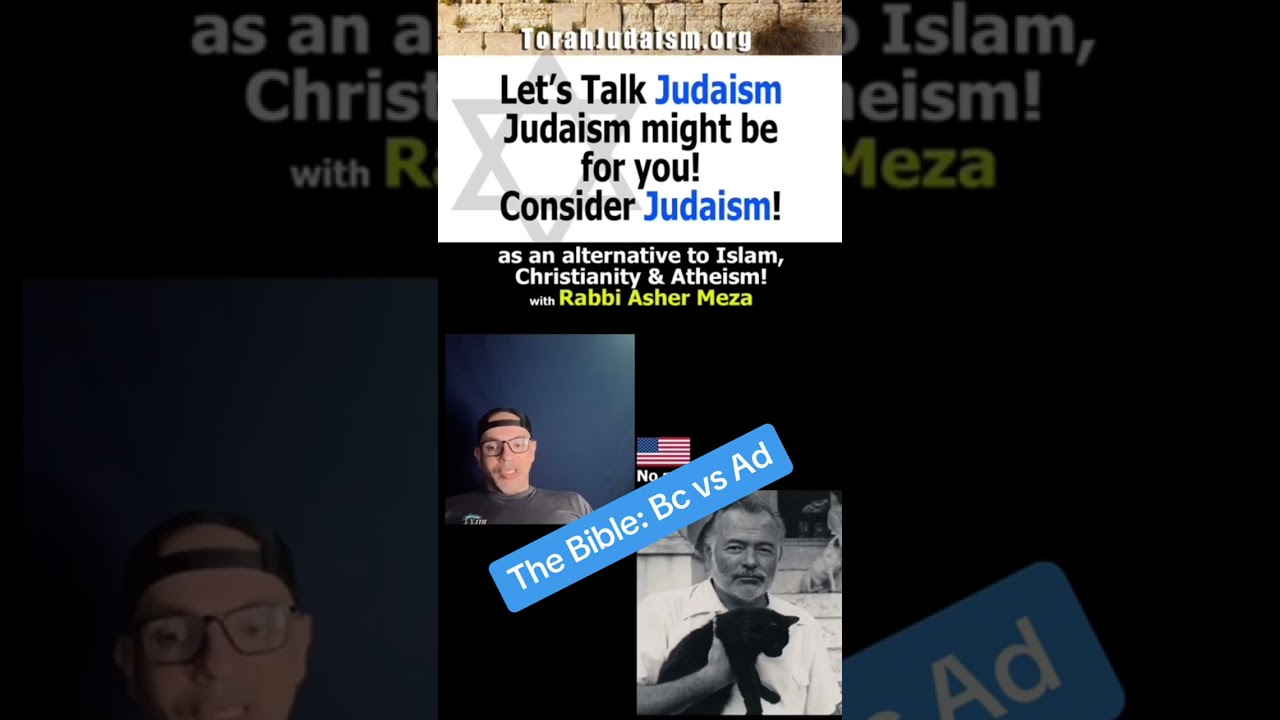The Bible: Ad vs Bc! #Ashermeza #torah #judaism #jews #israel #biblical #israelites #jesus