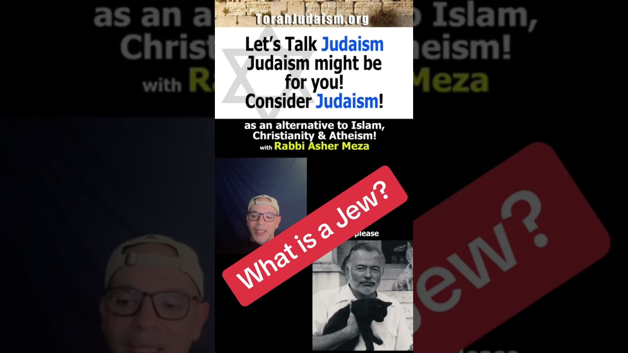 What is a Jew? #Ashermeza #torah #judaism #jews #rambam #converts #israel #yechi #jewish