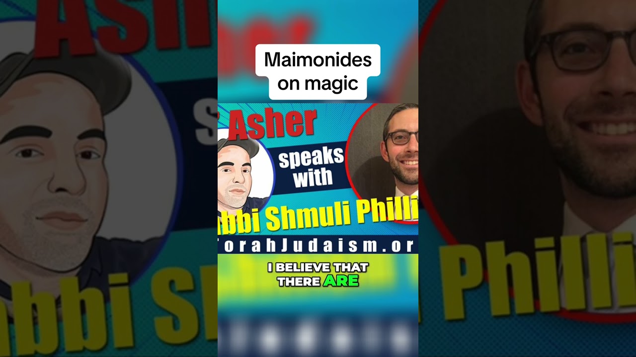 Maimonides on magic #Ashermeza #torah #chabad #halacha #talmud #biblical #judaism #israel #debate