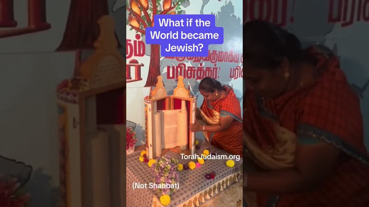 What if the world became Jewish?#Ashermeza #torah #judaism #india #jewish #conversion #travelindia