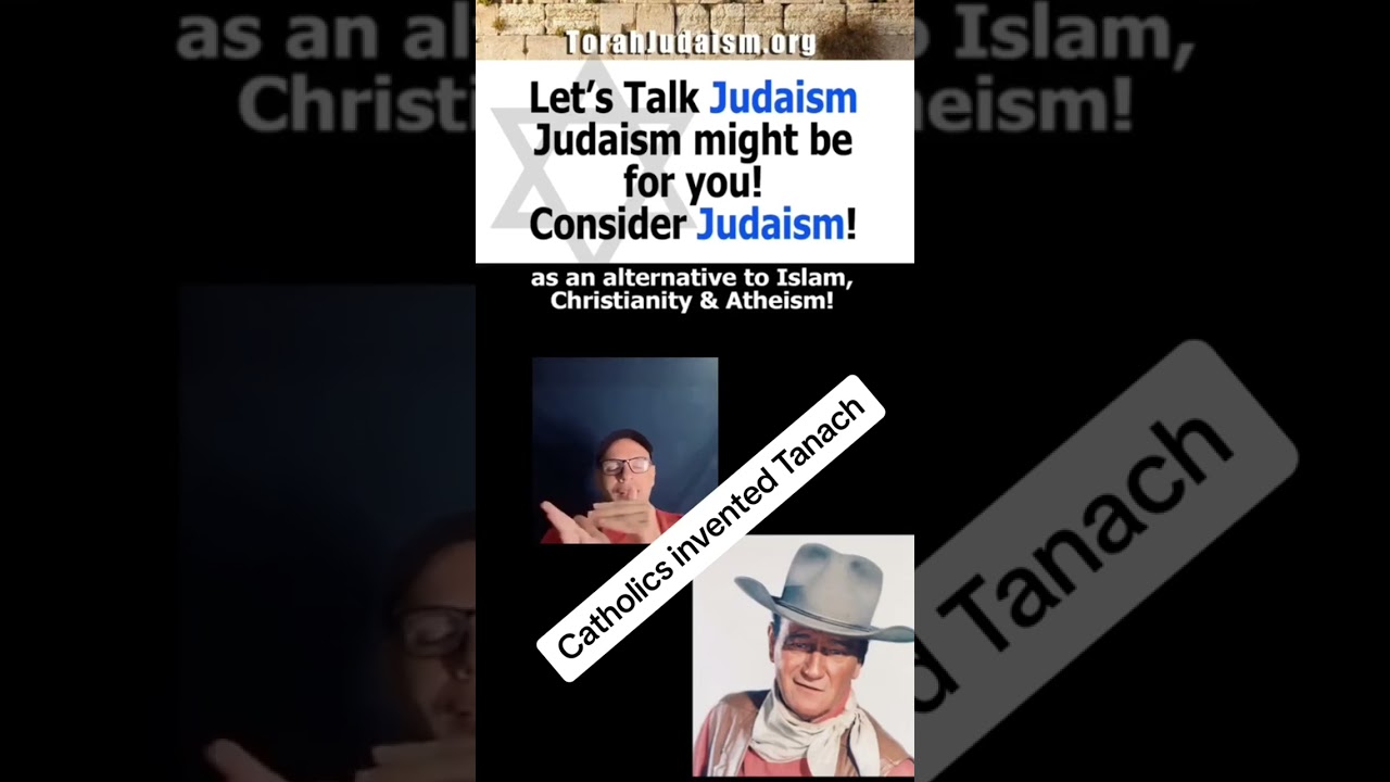 Catholics invented Tanach! #Ashermeza #Judaism #rambam #israel #chabad #arizal #maimonides #islam