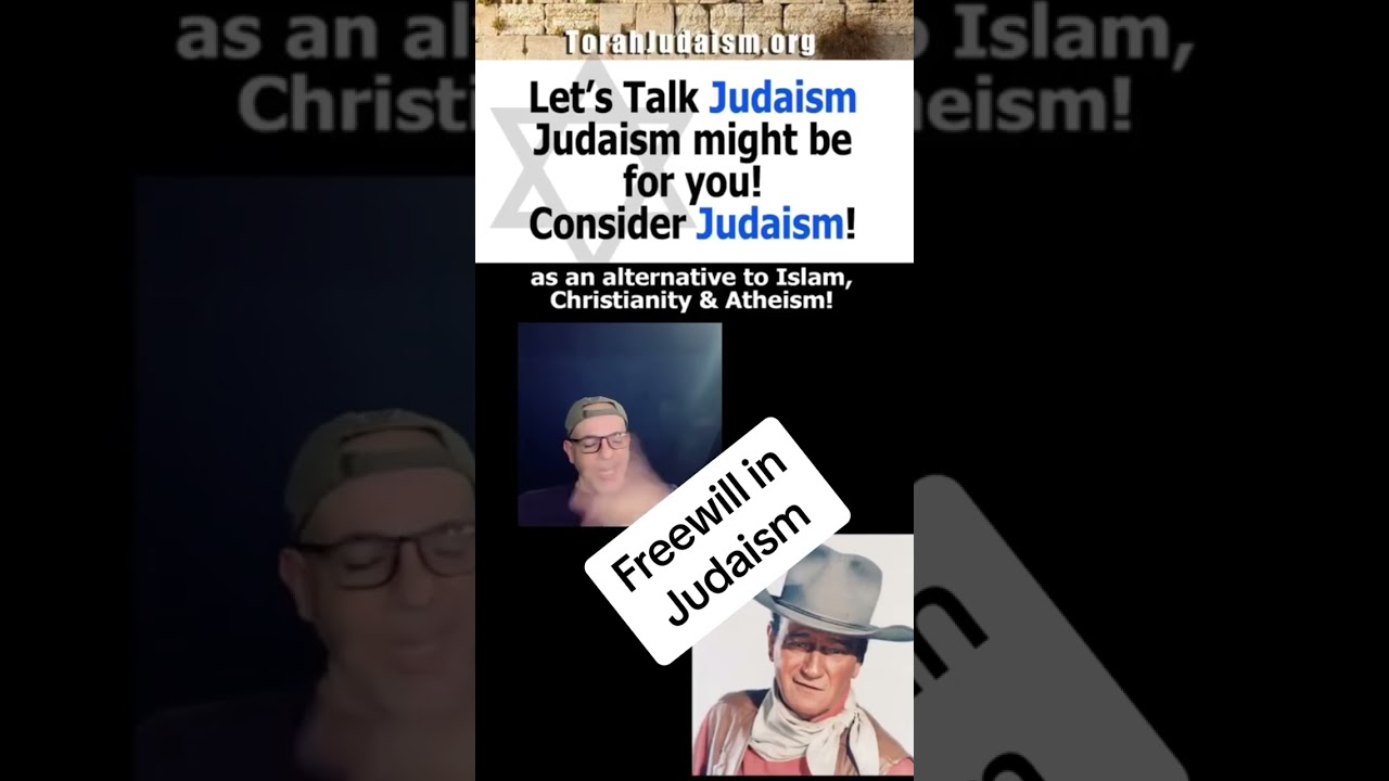 Freewill in Judaism! #Judaism #Ashermeza #proselytizing #chabad #bechirah #torah #revert #rambam