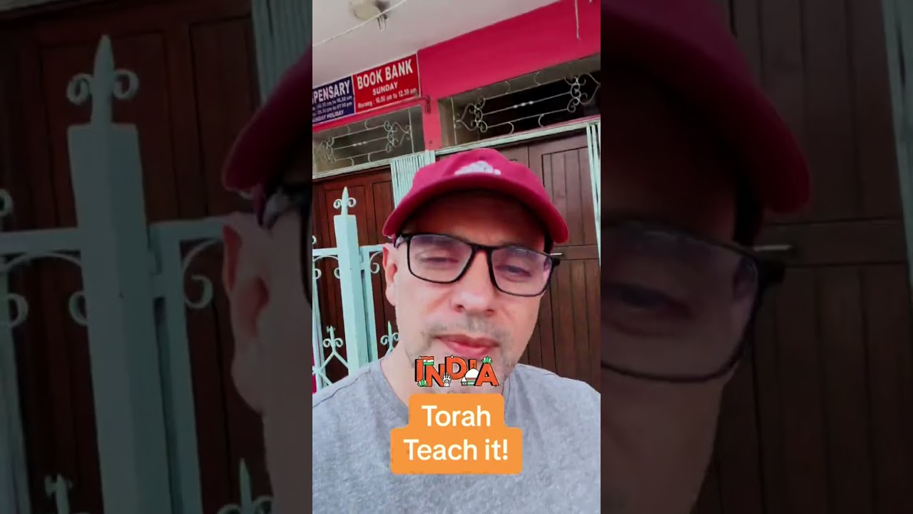 Teaching Torah in India! #Ashermeza #torah #judaism #tamil #rambam #chabad #jews #revert #india