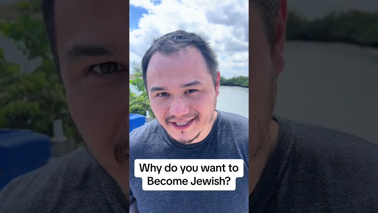 Why are you becoming Jewish! #torah #judaism #netanyahu