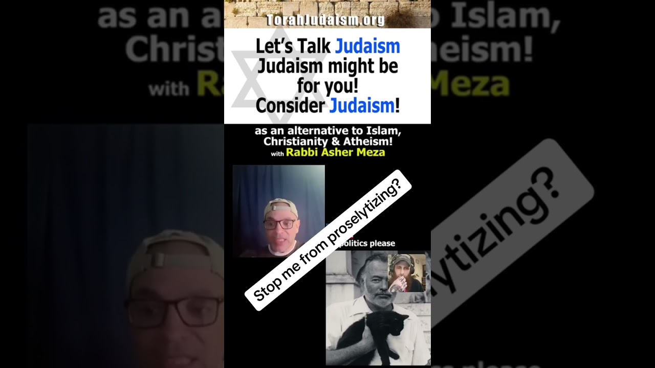 Proselytizing, a good thing? #Ashermeza #torah #judaism #jews #israel #converts #chabad #jewish