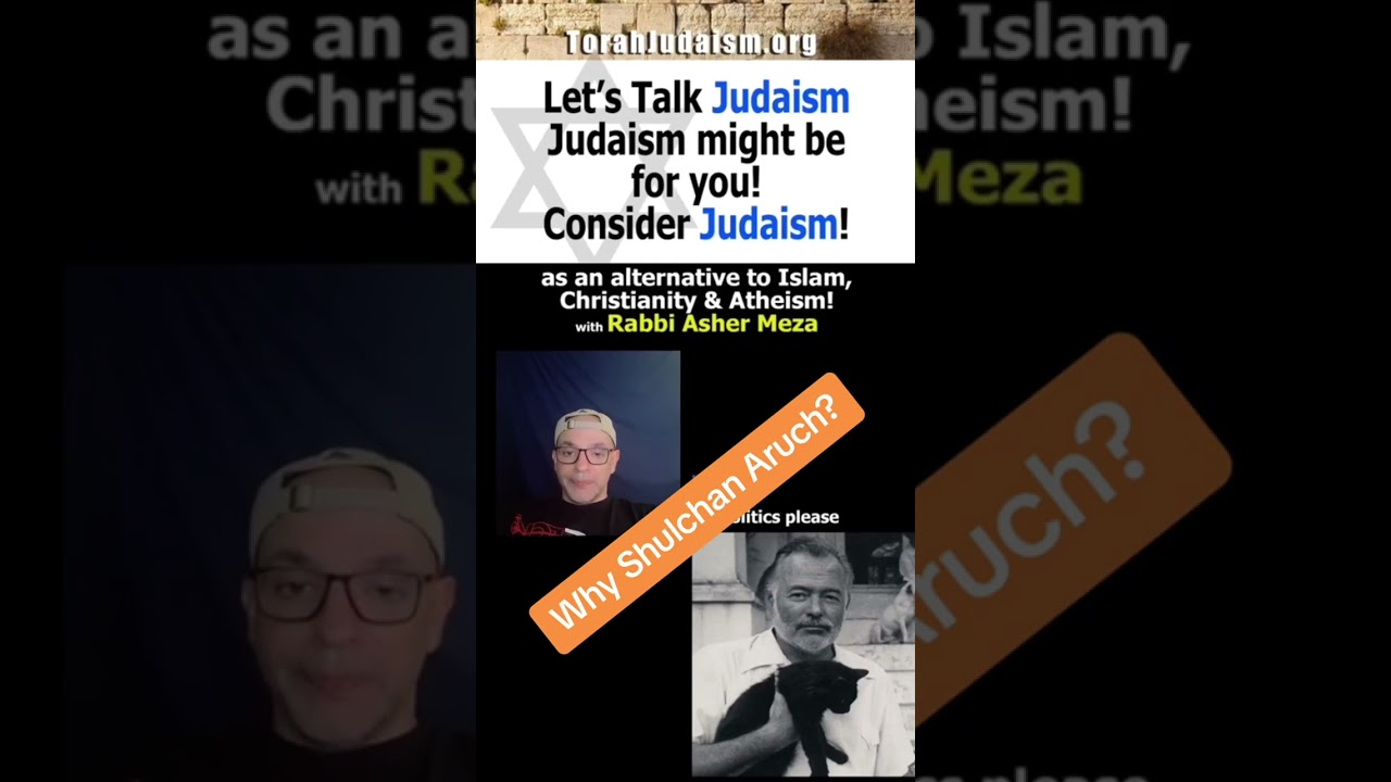 Why Shulchan Aruch? #Ashermeza #torah #judaism #israel #jews #rambam #yosefcaro #converts