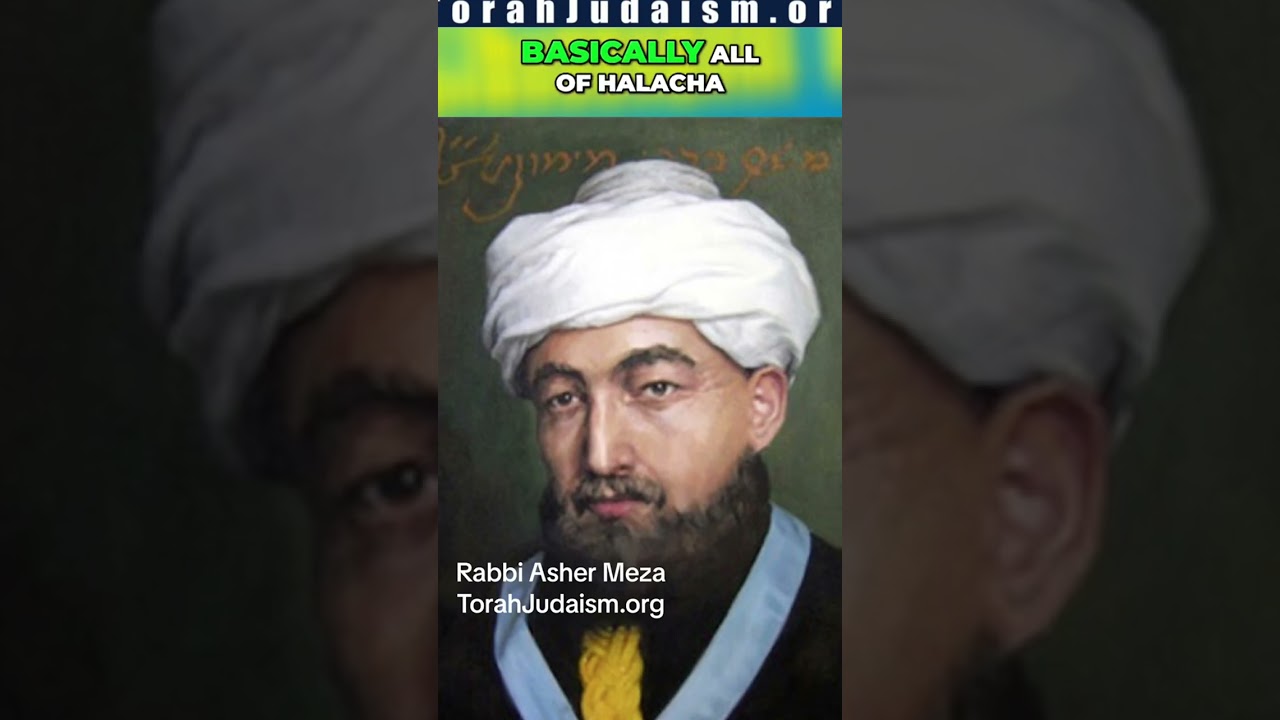 Attacking Maimonides? #Ashermeza #torah #chabad #halacha #talmud #debate #biblical #israel #nachman