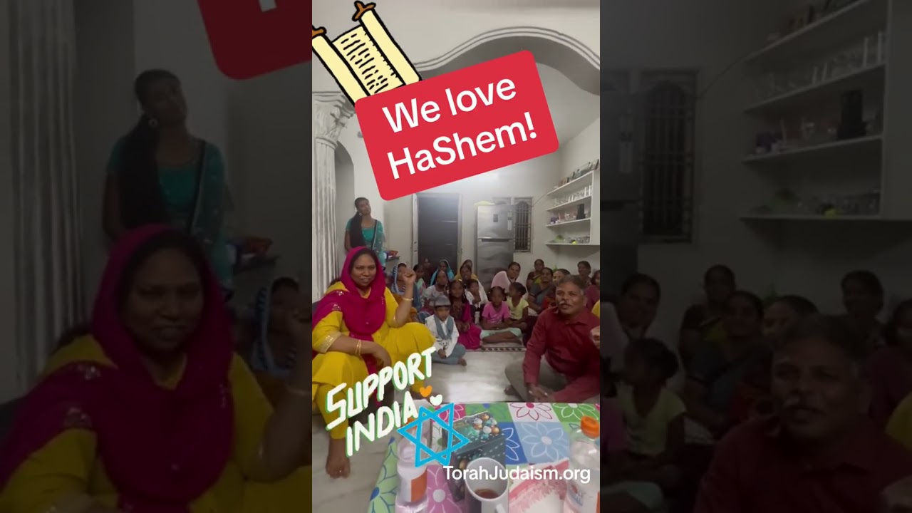 India loves Torah! #Ashermeza #torah #judaism #jewish #conversion #travelindia #jews #israel #guntur