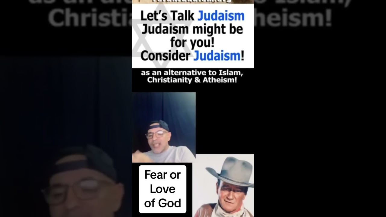 Fear or Love of God! #Israel #Palestine #chabad #Ashermeza #yaronreuven #yossimizrahi #halacha