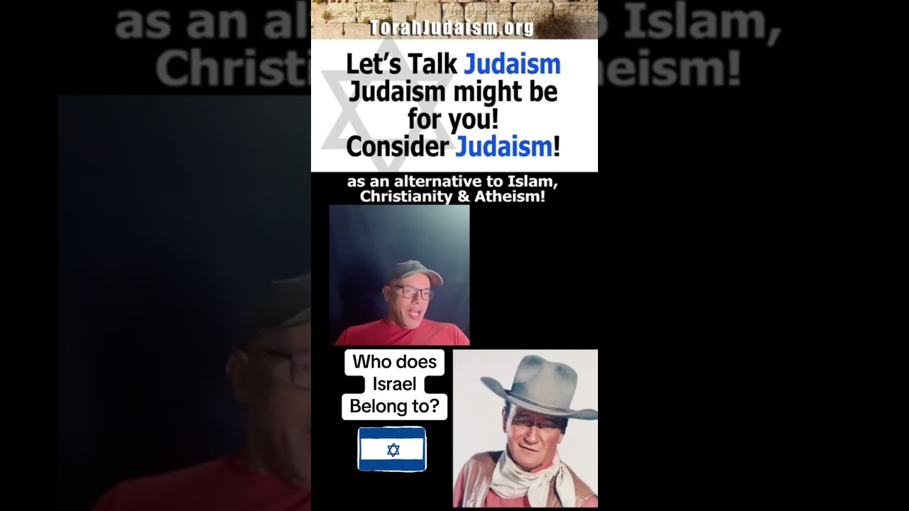 Who does Israel belong to? #torah #judaism #middleeast #ashermeza #palestine #islam #noahide #bible