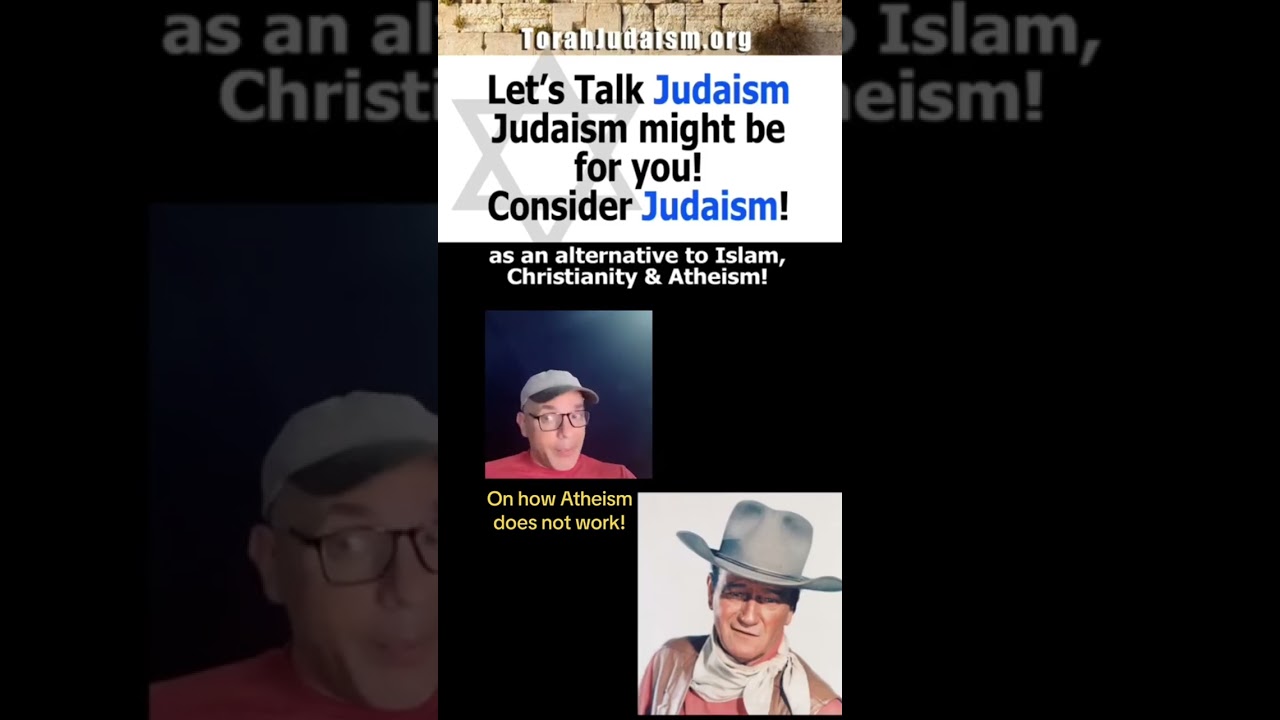 Atheism does not work! #Judaism #Torah #Viber #Agnostic #Islam #Ashermeza #Israel #Conflict #Revert