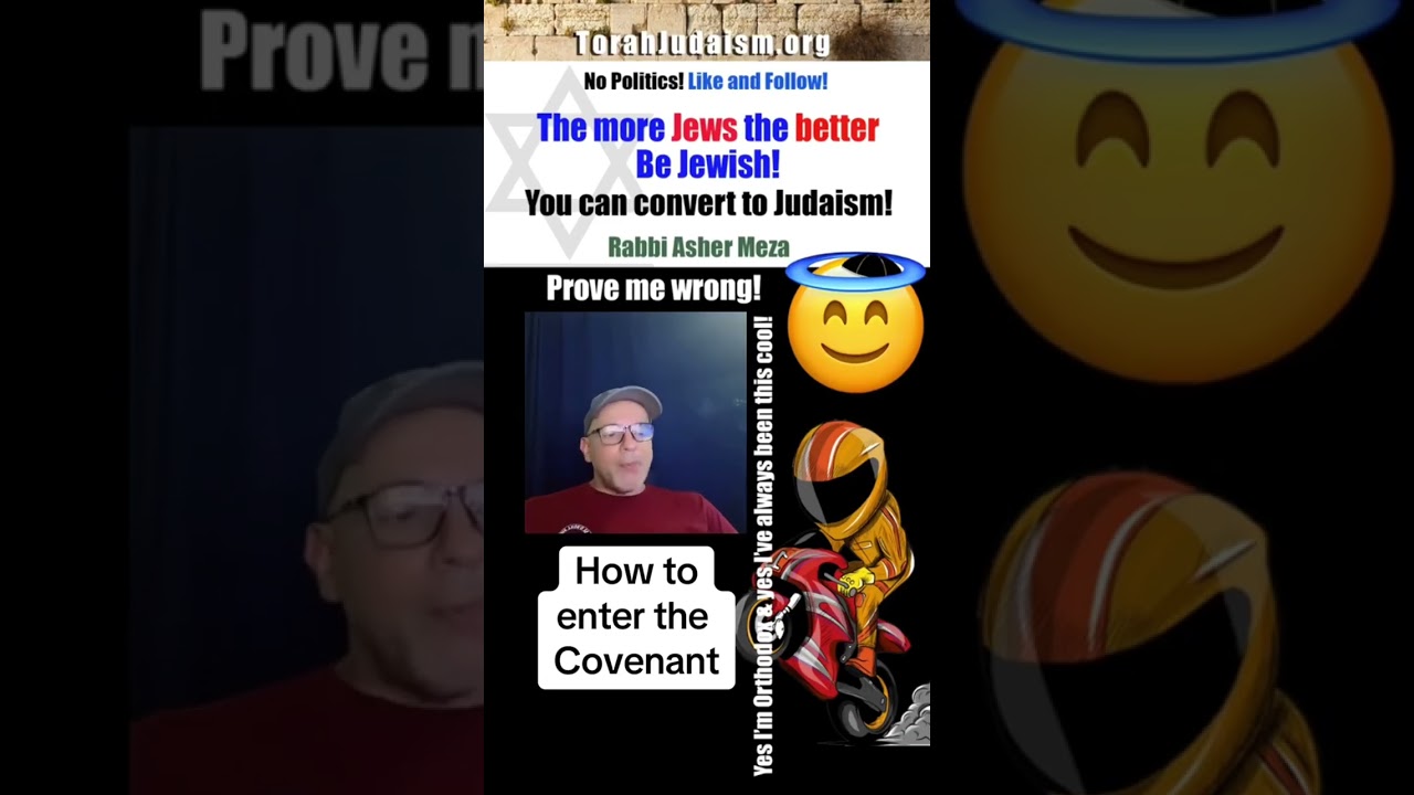 How to enter the Covenant #torah #judaism #middleeast #ashermeza #palestine #islam #noahide #revert