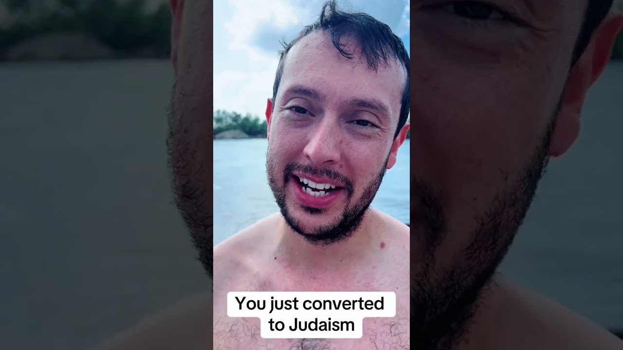 You just converted to Judaism! #Torah #Ashermeza #Judaism #Conversion #Islam #satmar #jewish