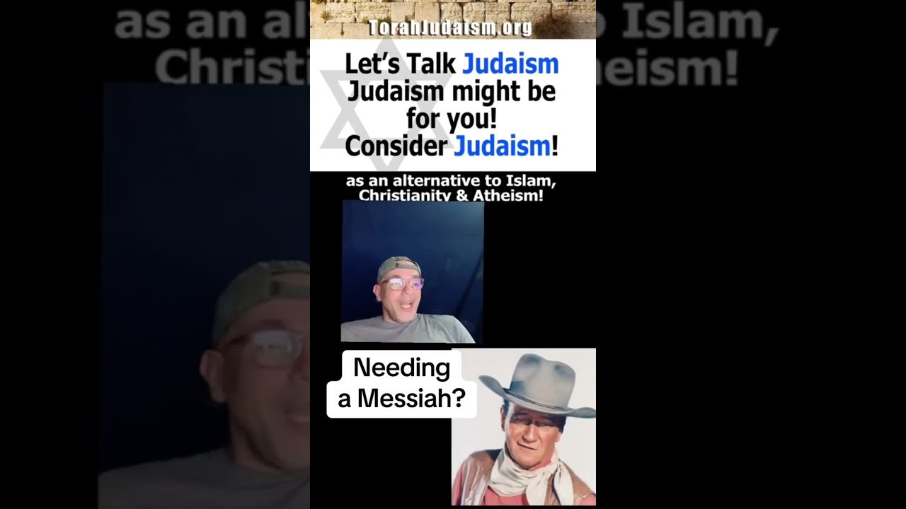 Needing a Messiah! #torah #judaism #israel #middleeast #ashermeza #islam #conversion #chabad