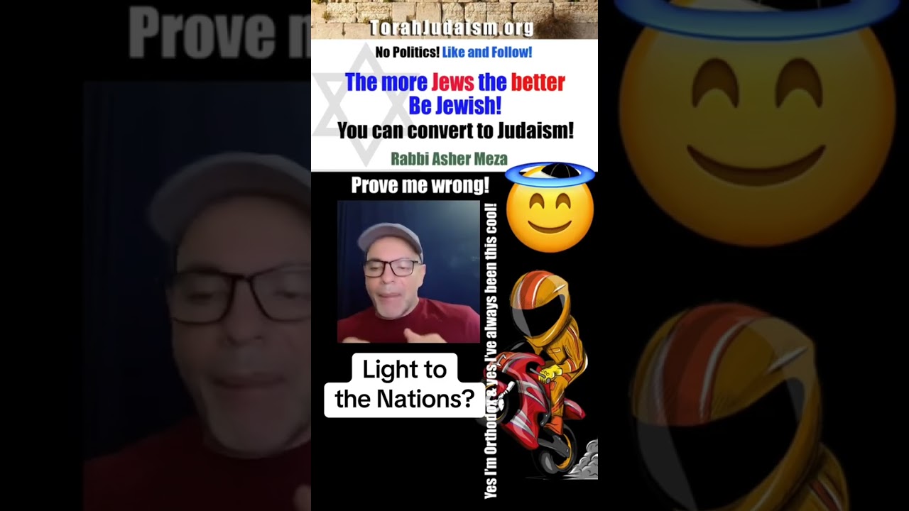 Light to the nations? #torah #judaism #israel #bible #jewish #chabad #torah