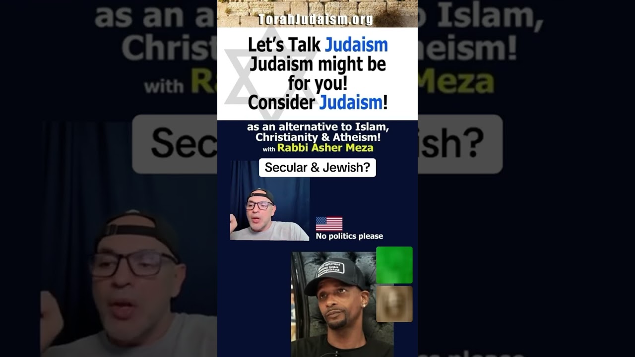 Secular & Jewish? #ashermeza #chabad #israel #torah #jerusalem #rambam #debating #conversion #jewish