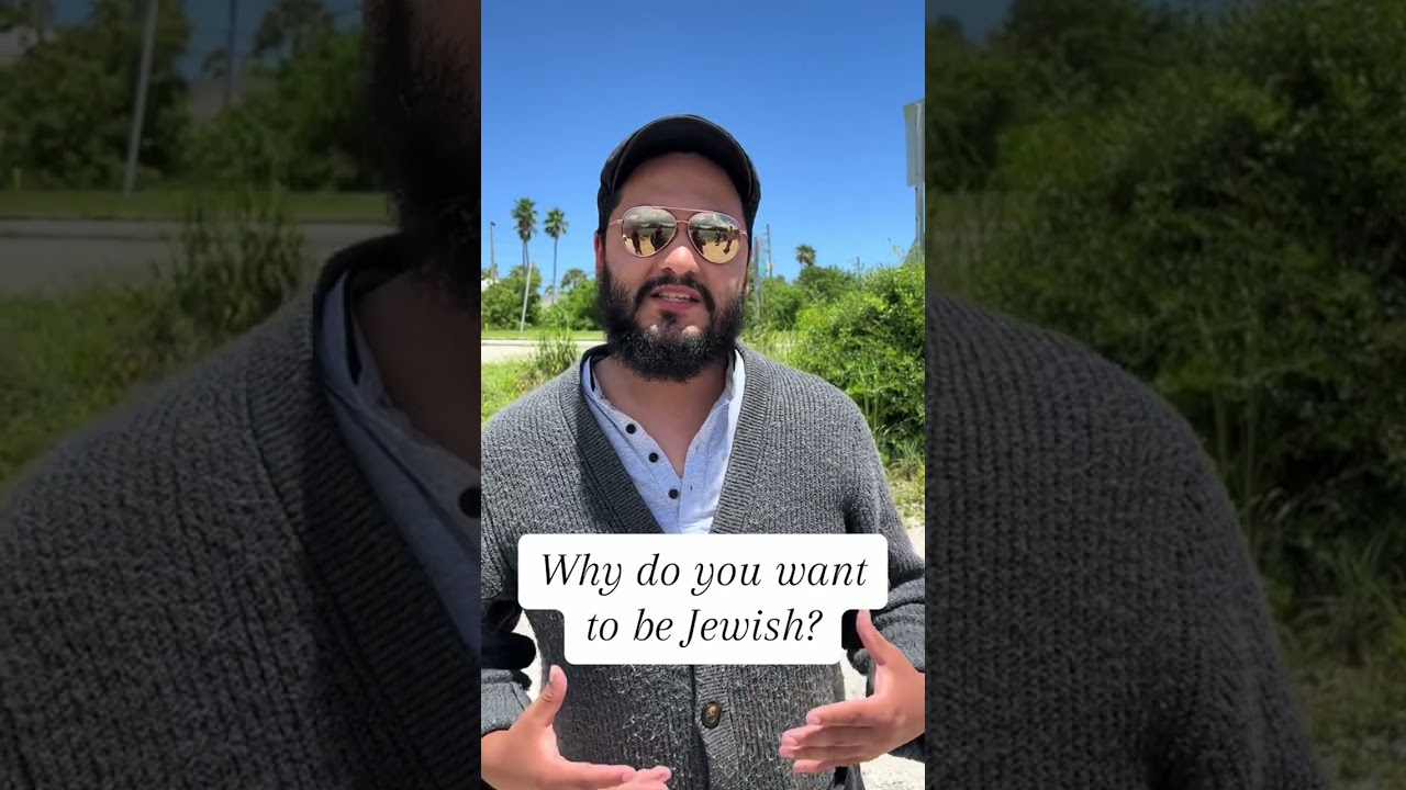Why do you want to become Jewish? #Torah #ashermeza #palestine #Israel #judaism #ConvertJudaism
