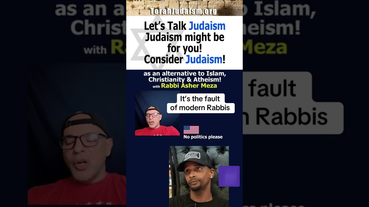 It’s the fault of modern Rabbis #ashermeza #chabad #israel #torah #jerusalem #rambam #conversion