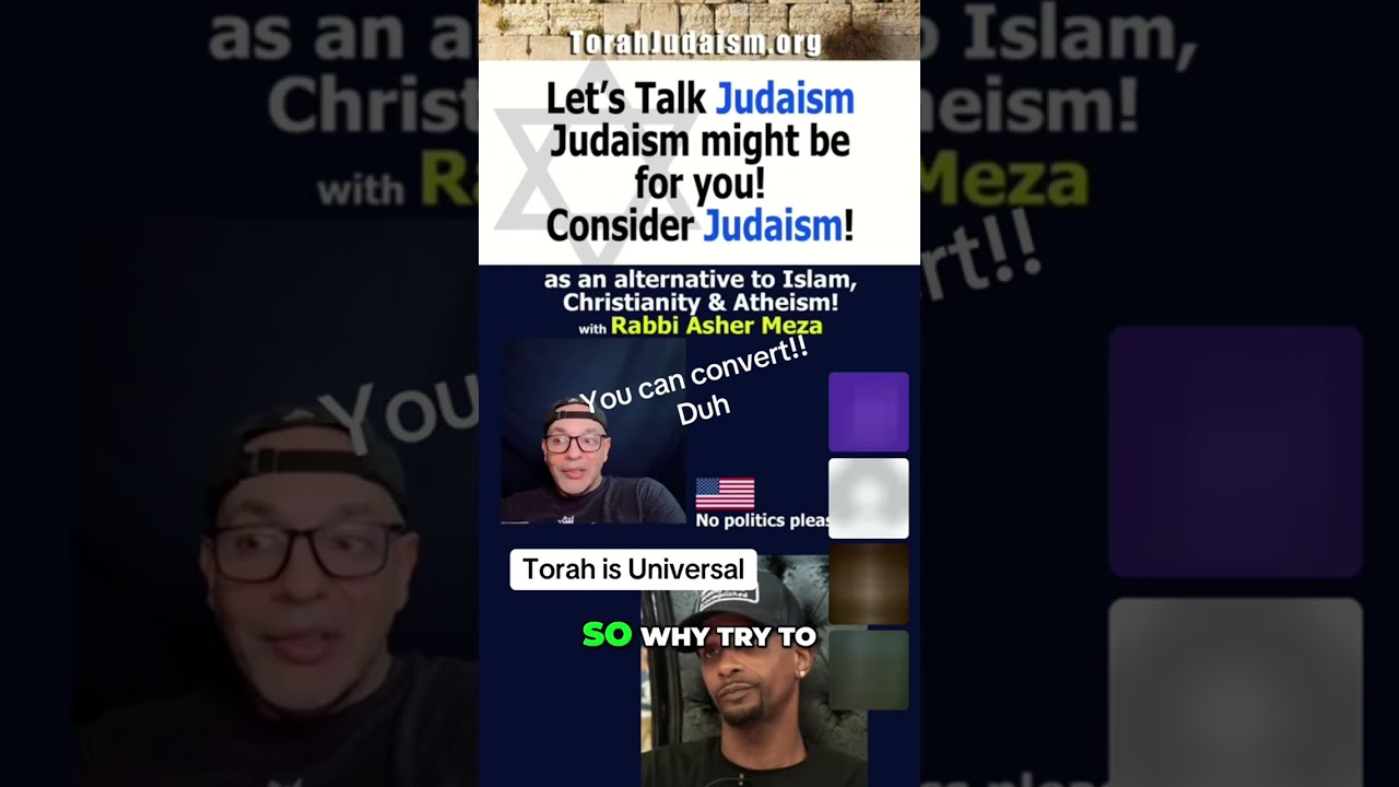 Torah is Universal #ashermeza #israel #torah #jerusalem #conversion #rambam #chabad #jewish