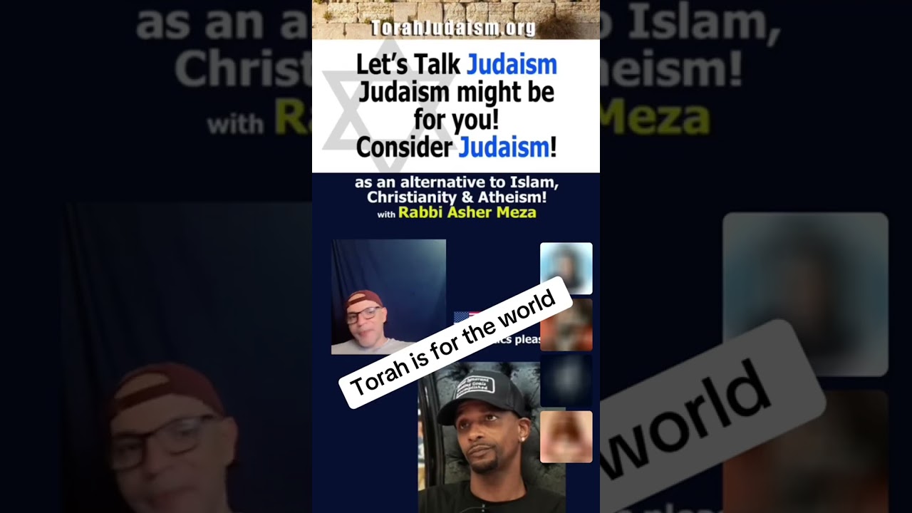 Torah is for the world #israel #jewish #ashermeza #jerusalem #rambam #debating #noahidelaws #candace