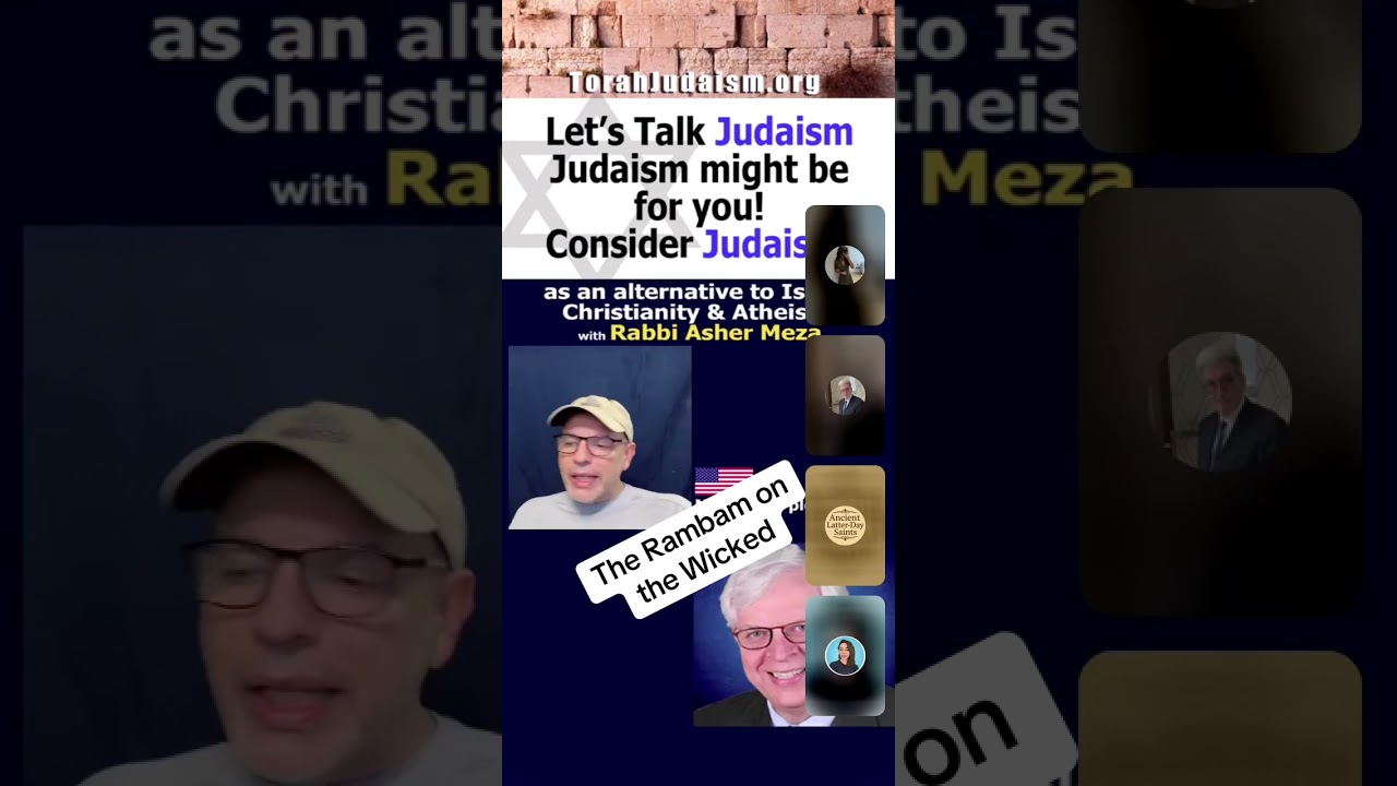 #tiktoklive #livehighlights The Rambam on the Wicked